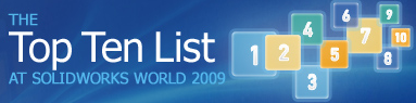 SolidWorks World 2009 Top Ten List
