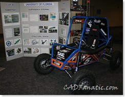 University of Florida's Baja SAE Team Display