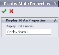 No Options Shown in Display States Dialogue of SolidWorks 2009 SP3