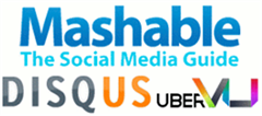 Social Media Comments by Mashable, Disqus, & uberVU