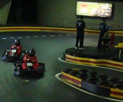 Racing at F1 Boston