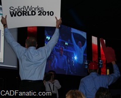 Jon Hirschtick, Jeff Ray, and Bernard Charlés Cheering