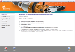 SolidWorks 2011 SolidWorks Installation Manager