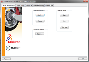 SolidWorks SolidNetwork License (SNL) Manager