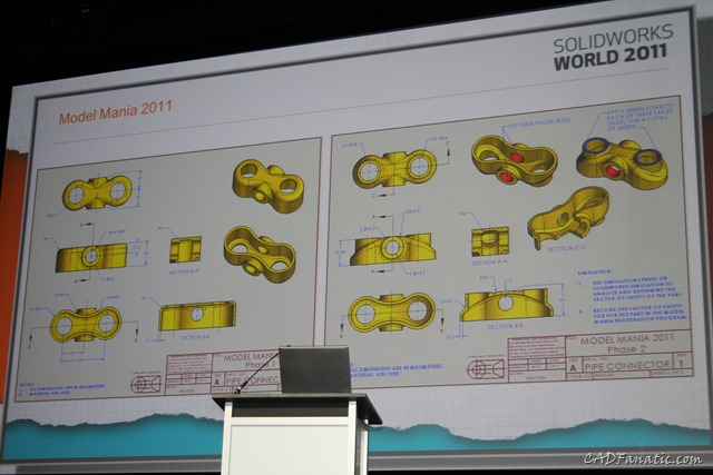 SolidWorks World 2011 Model Mania