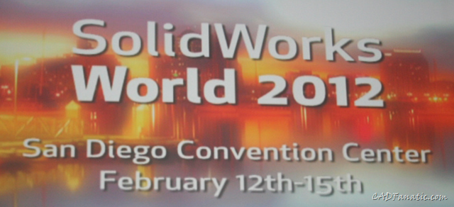 SolidWorks World 2012 - February 12-15, 2010 in San Diego, CA