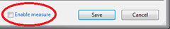 Enable Measure in eDrawings File|Save As...