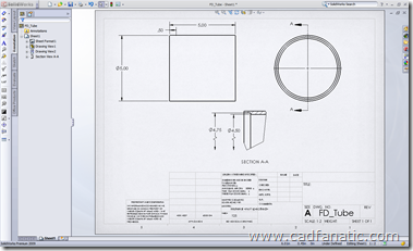 Drawing With Foreshortened Diameters After Shift-Dragging